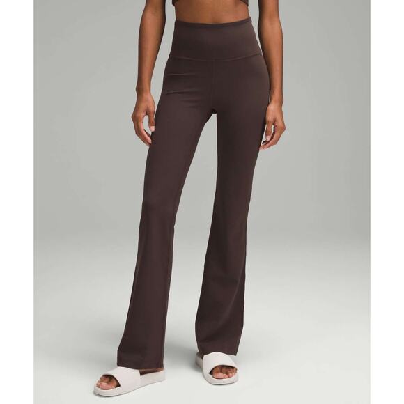 Lululemon Groove Shr Nulu Flared Pant Espresso - 6 - Picture 1 of 7